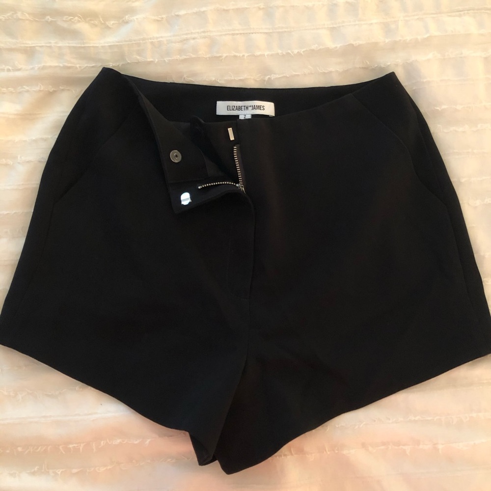 Black Elizabeth & James Dress Shorts